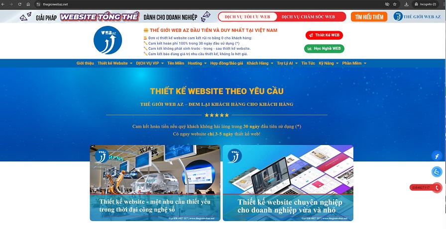 thế giới web az thegioiwebaz.net